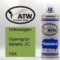 Preview: Volkswagen, Viperngrün Metallic 2C, Y5X: 400ml Sprühdose, von ATW Autoteile West.